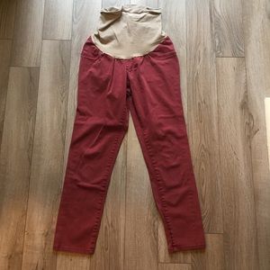 Cropped Maternity Jeans
